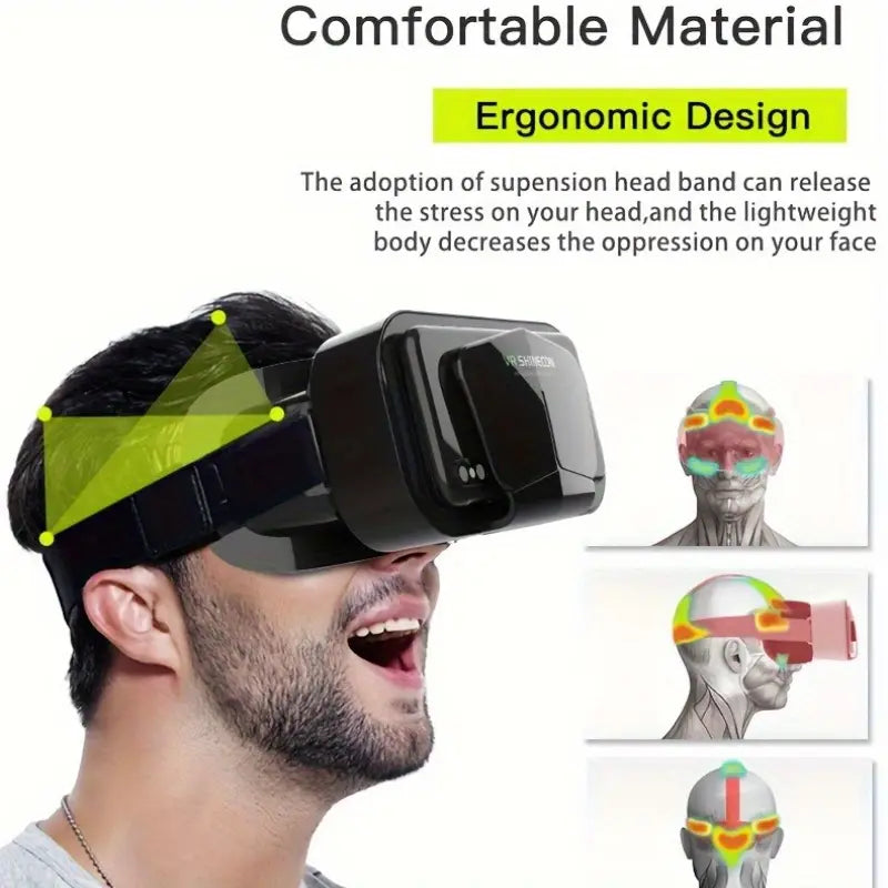 Cinema-Level VR Glasses Non-Electric 3D Glasses, Cinema-Level VR Large Screen Experience |