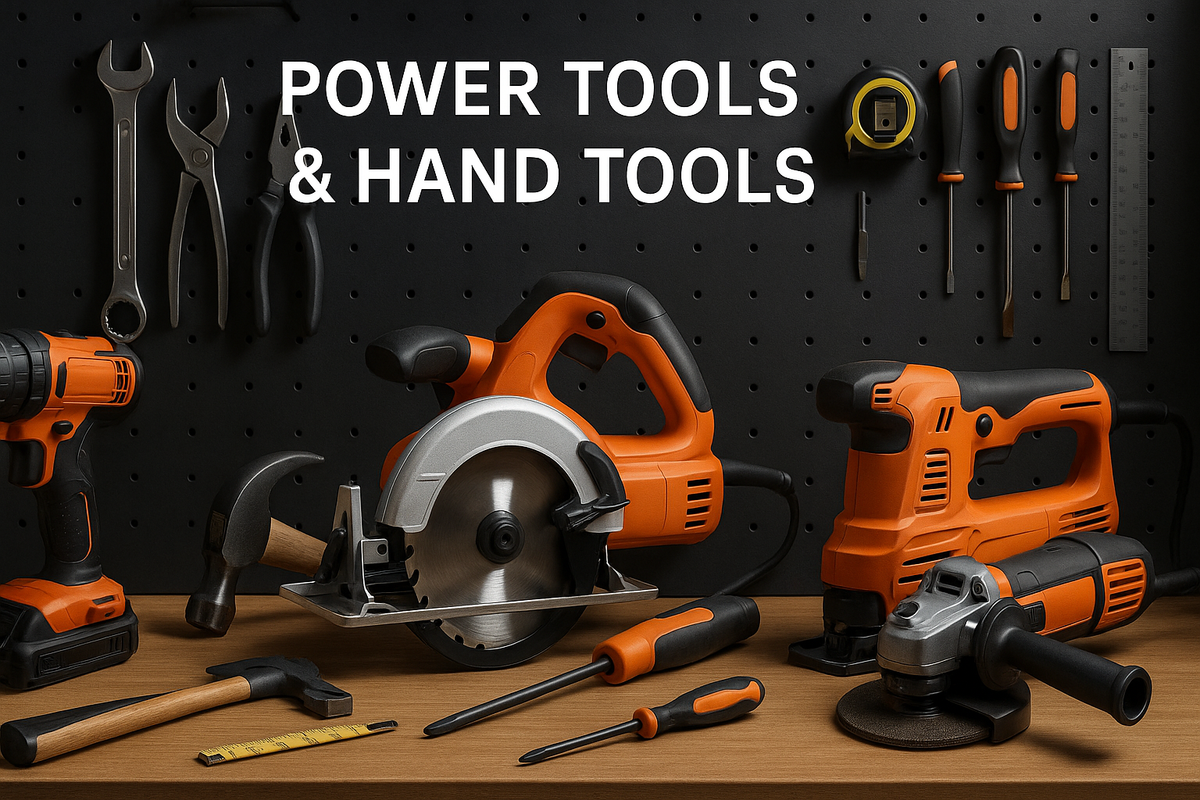 Power Tools and Hand Tools