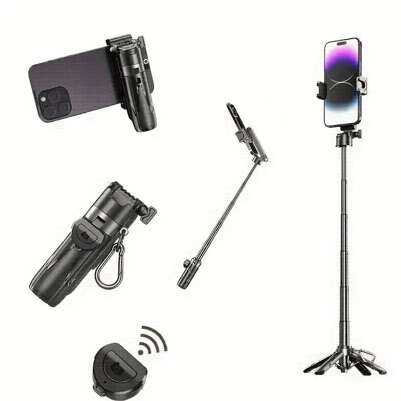 The Mini Selfie Stick Three In One Phone Stand