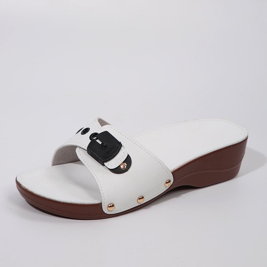 Belt Buckle Women's Outer Wear Rivet Lightweight Leisure Sandals
