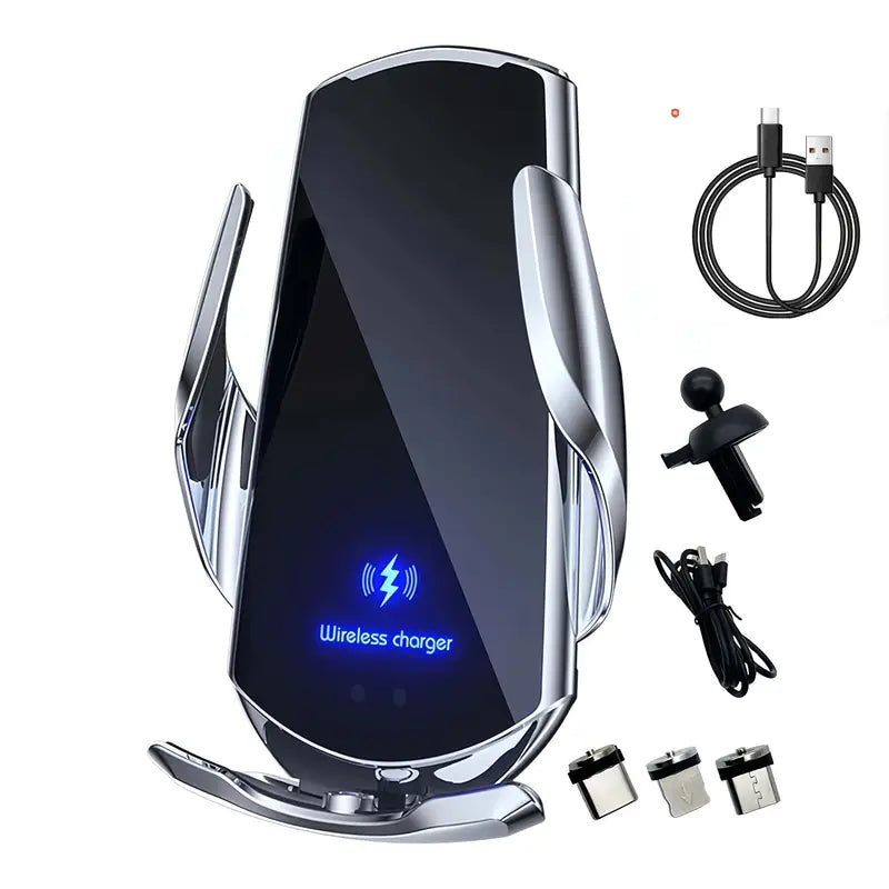 Wireless Charger For Mobile Phones In Cars. Available In 2 Colors