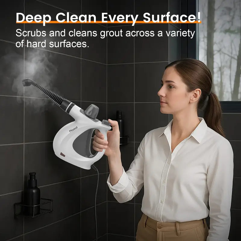 1Pc 1050W High-Power Portable Handheld Steam Cleaner Quick Heating