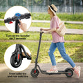 S10 Foldable Electric Scooter - 15.5mph Top Speed, 3 Speed Modes, 8" Solid Tires