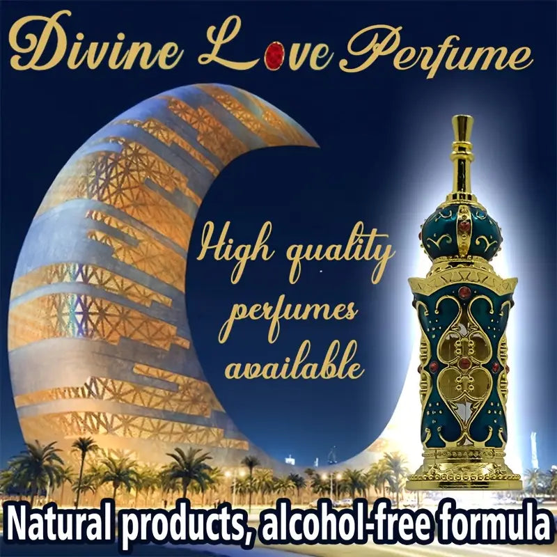 Divine Love Perfume - 0.41oz Oriental Cologne For Men - Exotic And Long - Lasting Scent