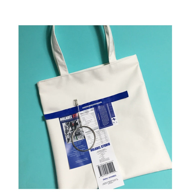 Fringed shoulder bag for men and women