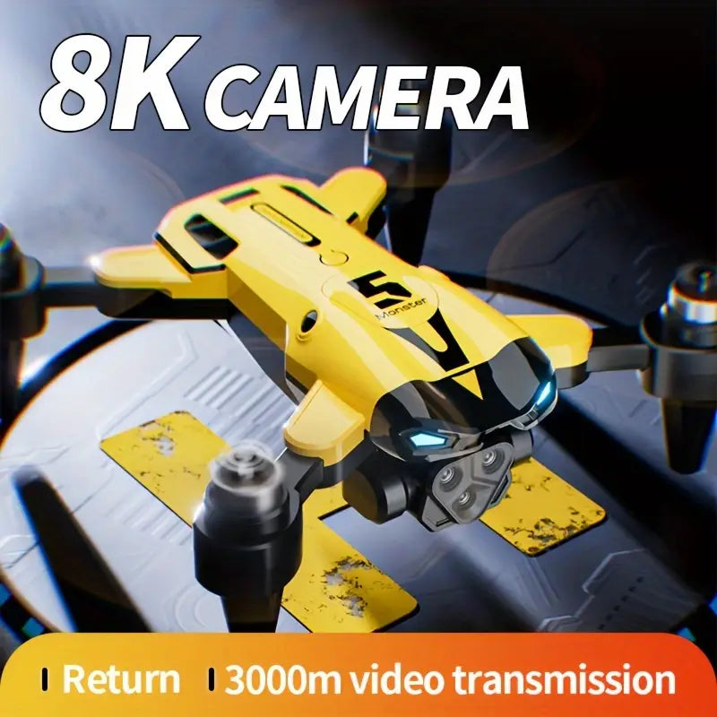 New M5 Quadcopter with Triple Cameras, Optical Flow Positioning
