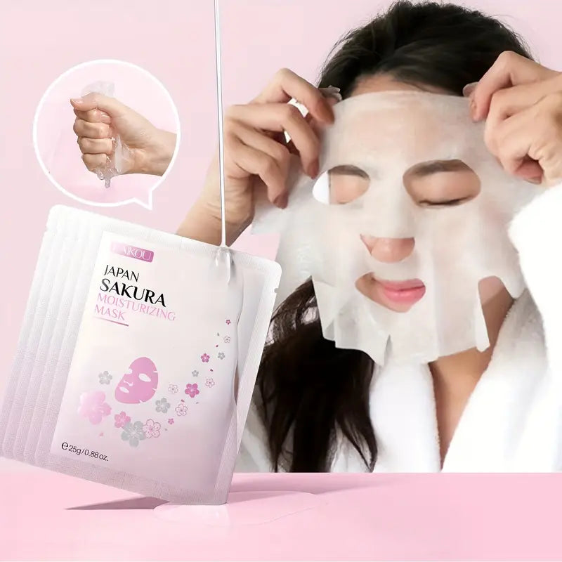 Sakura Skincare Set, 60 In 1 Moisturizing Facial Care Kit