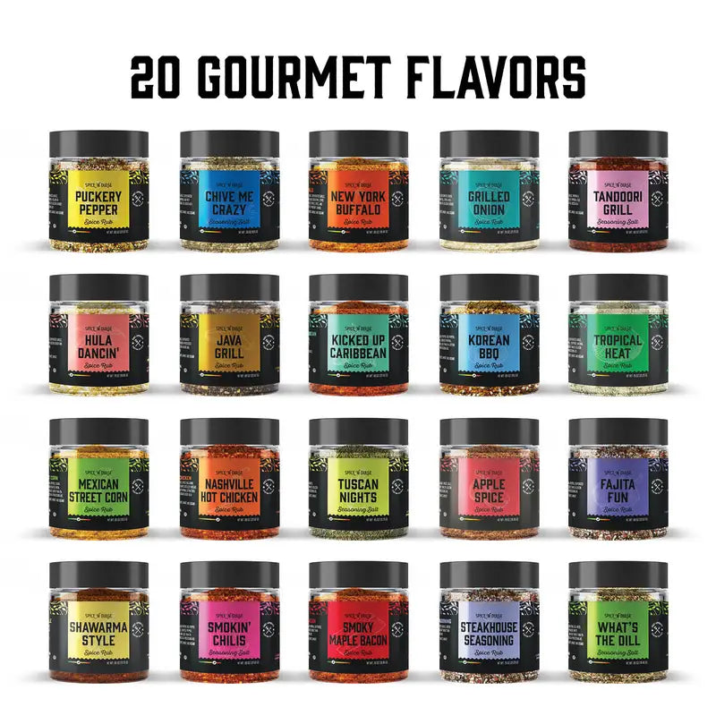 Spice ‘N Dulge Backyard Grill Spice and Seasonings Gift Set