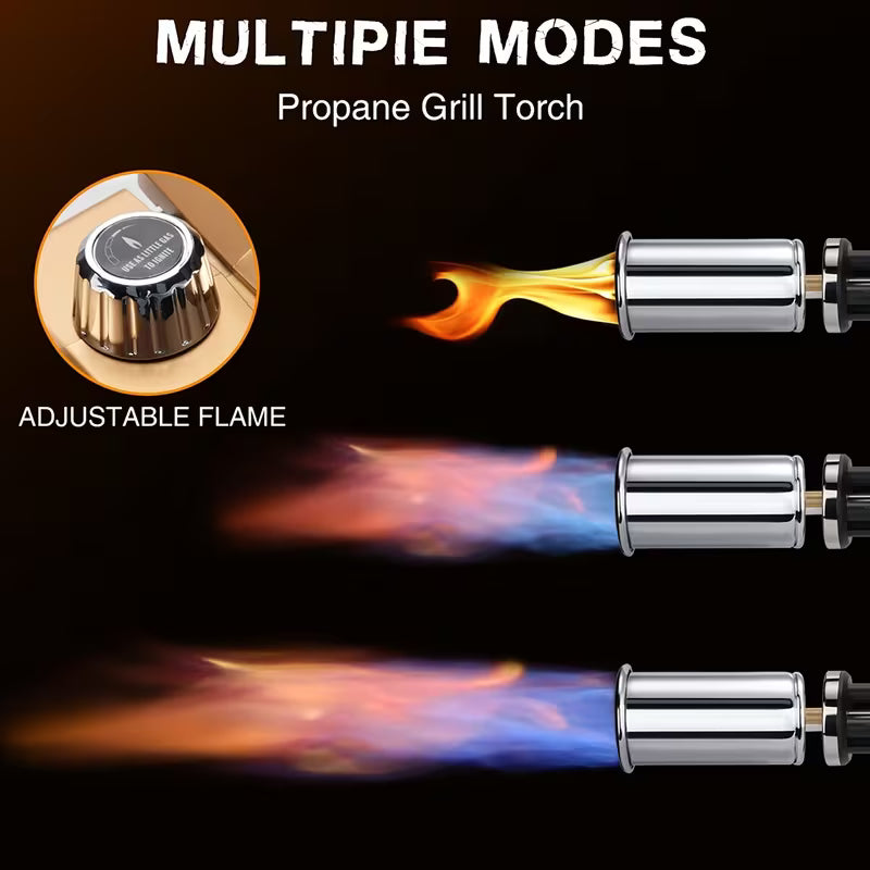 Detachable Powerful Propane Torch Gun, Heavy-Duty Propane Torch Burner