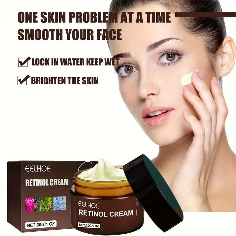 6pcs EELHOE Retinol Cream 30g/1.05fl.oz - Hydrating & Firming Day/Night Moisturizer with Vitamin C, Glycerin