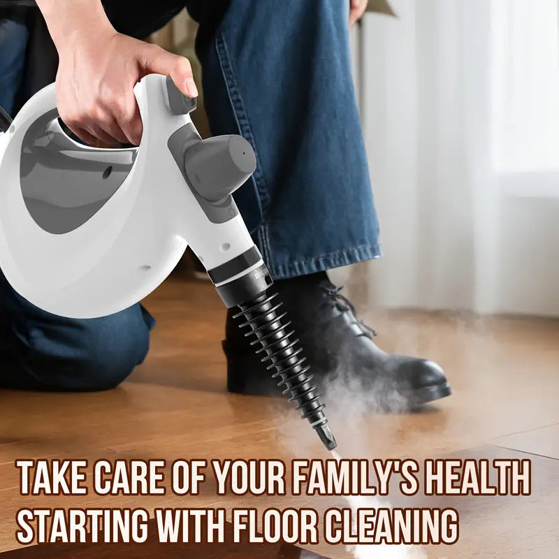 1Pc 1050W High-Power Portable Handheld Steam Cleaner Quick Heating