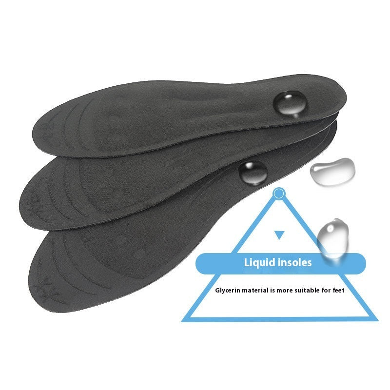 Water Flow Massage Shoes TPU Shock Absorption Cold Liquid Men And Women Sweat Pad