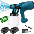 High-pressure Spray Gun Vacuum HVLP Spray Gun/electric Wrench Kit, Equipped with 2 Batteries And A Quick Charger