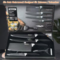 Professional 6pcs Kitchen Knives Set, Chef, Cleaver, Slicer