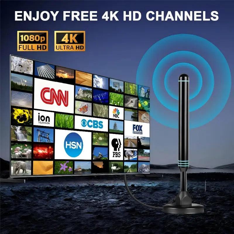2026 Metal Long-Distance Signals Receive High-Definition 4K TV Antenna