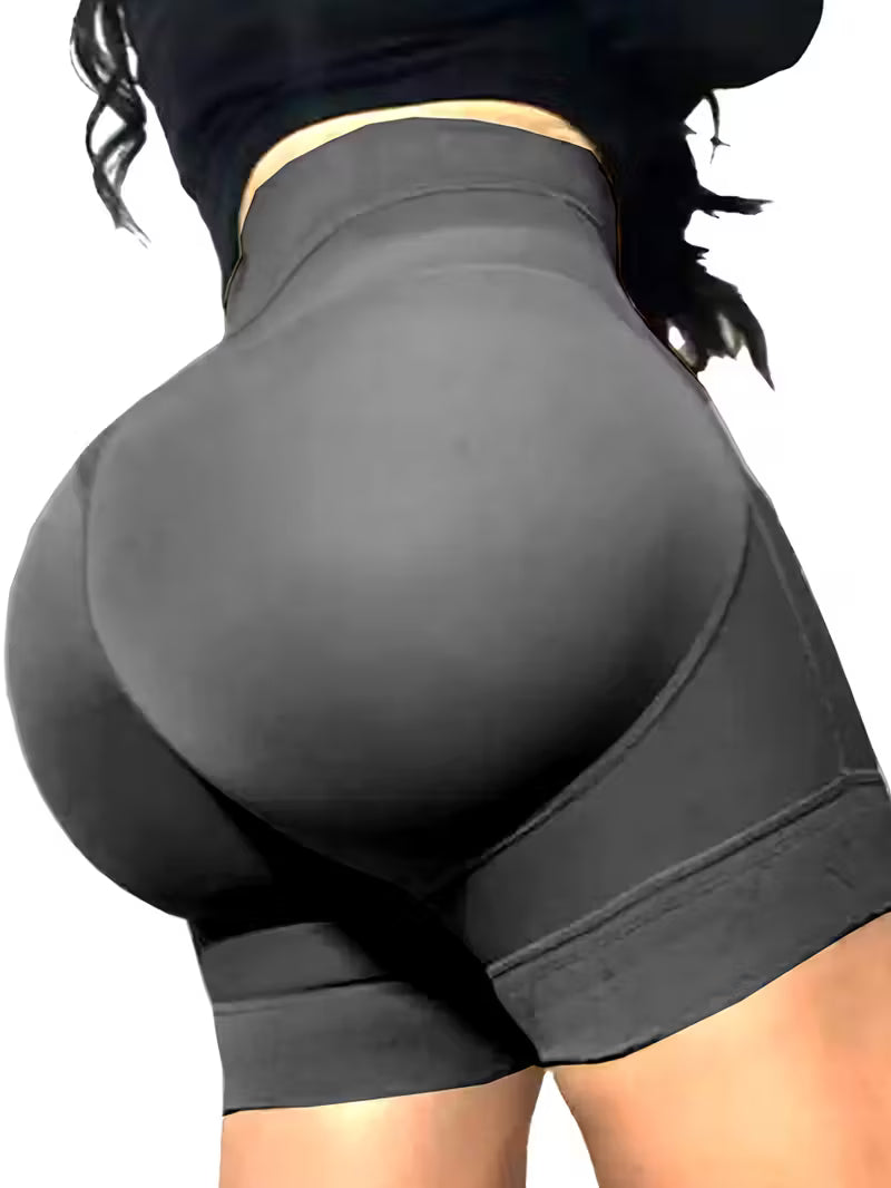 Women's High-Waisted Tummy Control Butt Lifter Shapewear Shorts