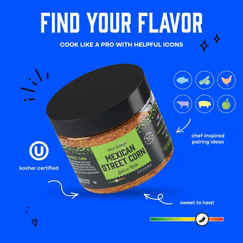 Spice ‘N Dulge Backyard Grill Spice and Seasonings Gift Set