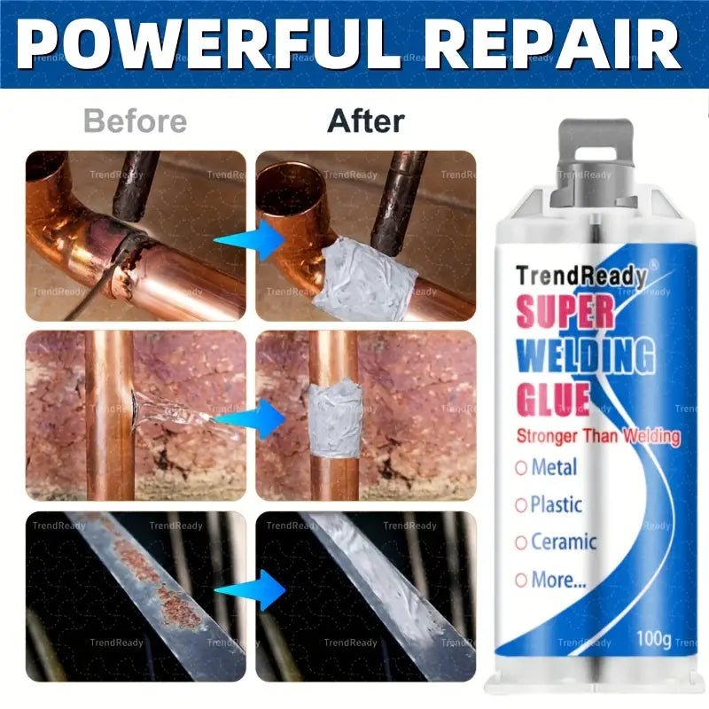 Heavy Duty Welding Glue Resists High Heat