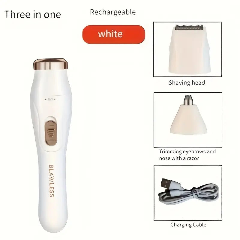 3-in-1 Digital LCD Hair Removal & Trimming Set