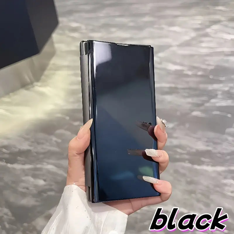 Luxury High Quality Mirror Flip Phone Case for iPhones