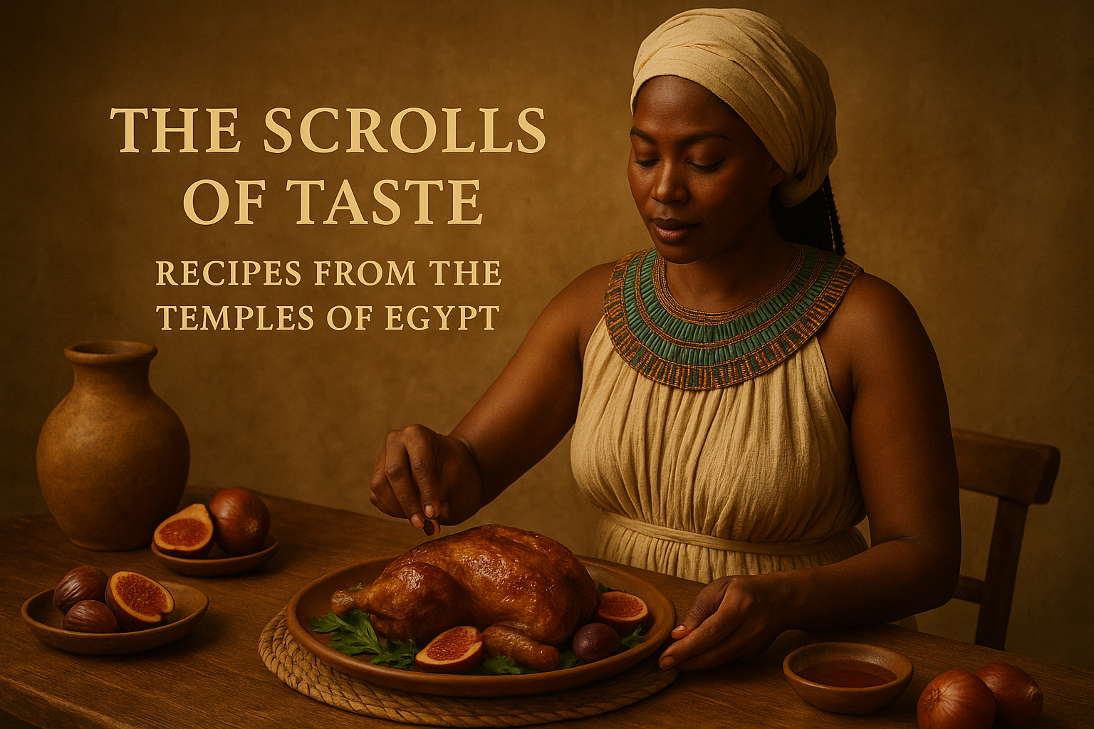 The Scrolls of Taste: Recipes from the Temples of Egypt