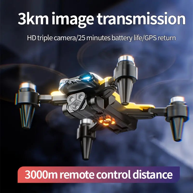 New M5 Quadcopter with Triple Cameras, Optical Flow Positioning