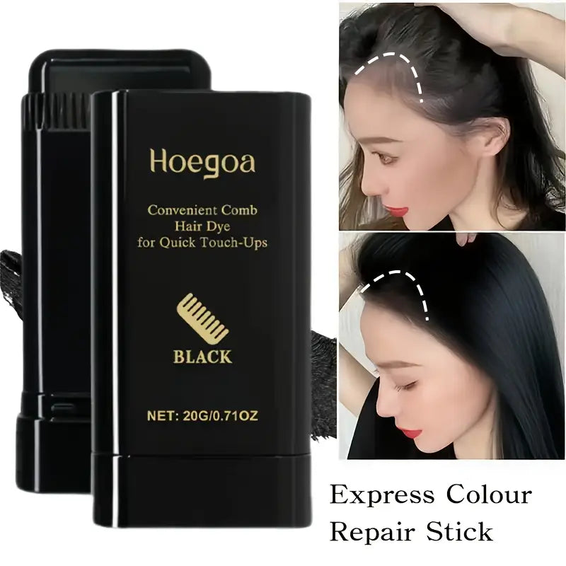 Hair Dye Wand Stick With Built-in Comb - Easy Twist Applicator, Waterproof & Sweatproof