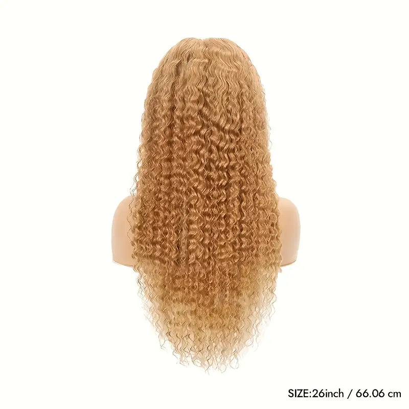 200% Density Honey Blonde Wig Human Hair 13x6 Peruvian Transparent Lace Frontal Wigs Human Hair Pre Plucked With Baby Hair