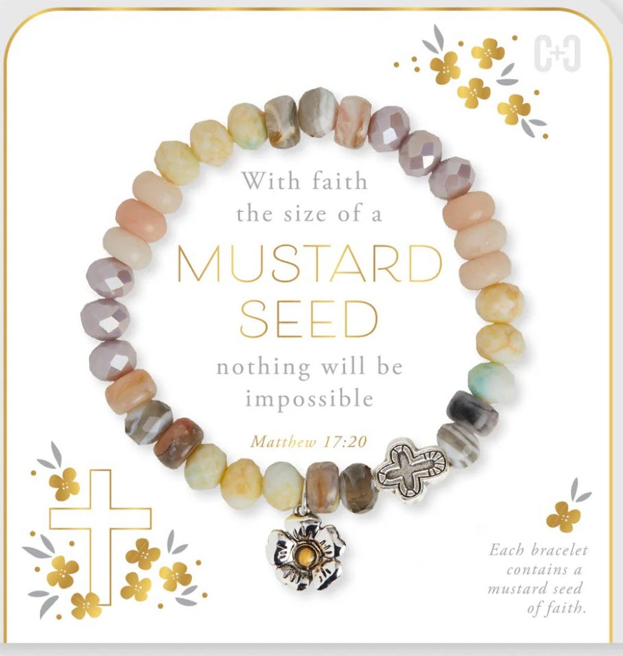 Coco + Carmen Mustard Seed Bracelet