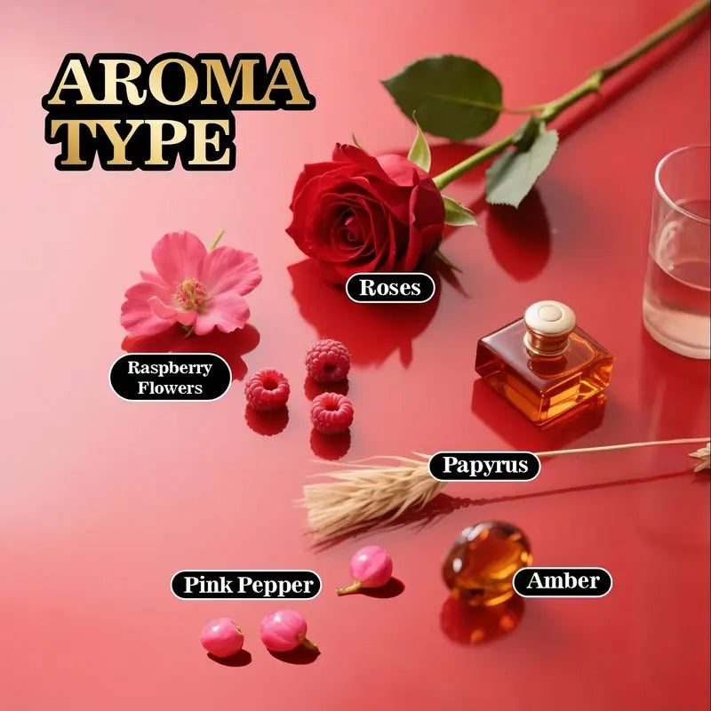 1.69 Oz Luxury Women'S Romantic Perfume, Elegant Rose Perfume, Long Lasting Women'S Perfume