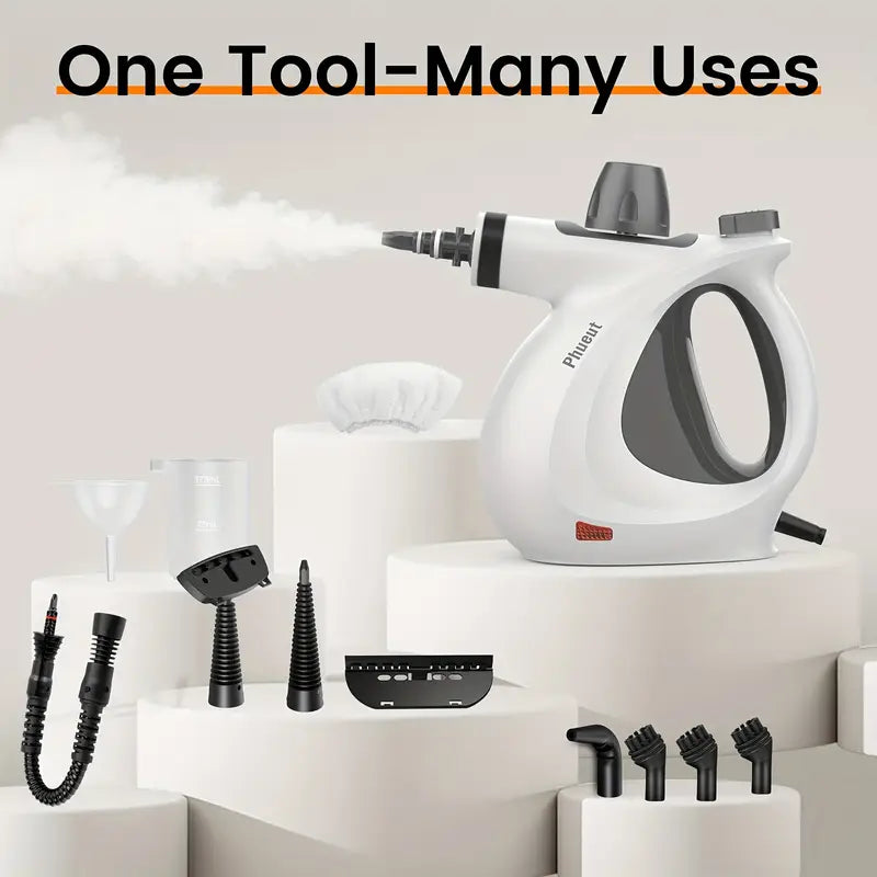 1Pc 1050W High-Power Portable Handheld Steam Cleaner Quick Heating