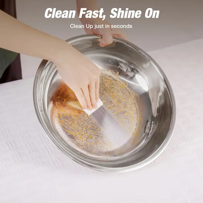 WARMOUNTS 2/4 Pack Golden & Silvery 5QT Chafing Dishes for Buffet with Glass Lid - Food-Grade Stainless Steel Chafers and Buffet Warmers with Lid Holder