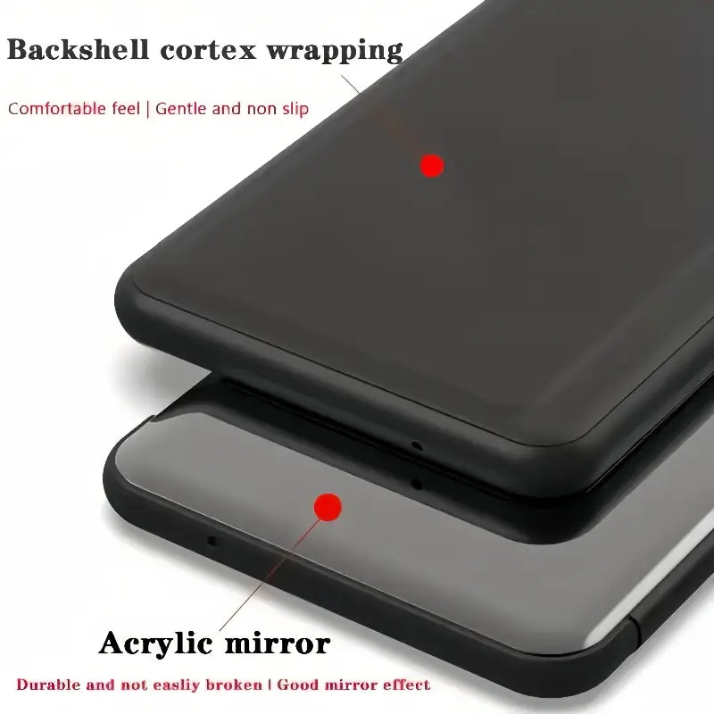 Luxury High Quality Mirror Flip Phone Case for iPhones
