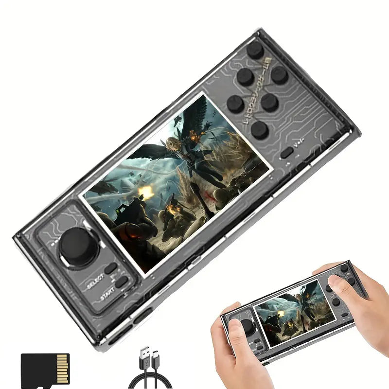 2-in-1 Handheld Game Console with Magnetic Power Bank