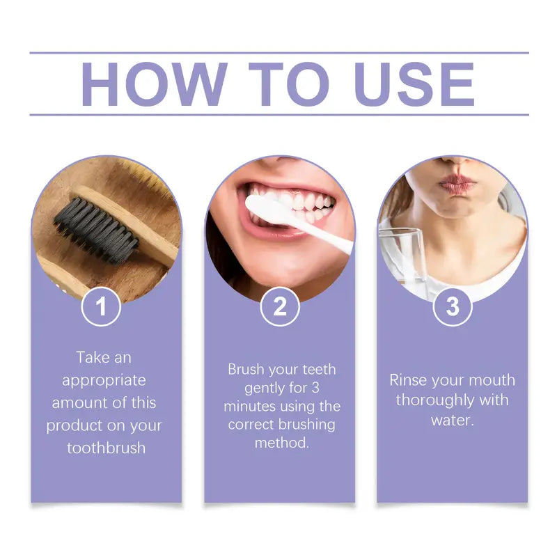 3pcs Probiotic Toothpaste - Deep Cleaning &, Natural Oral Care with Pump Dispenser, for Healthy Gums, Fresh Breath, and Stain Removal