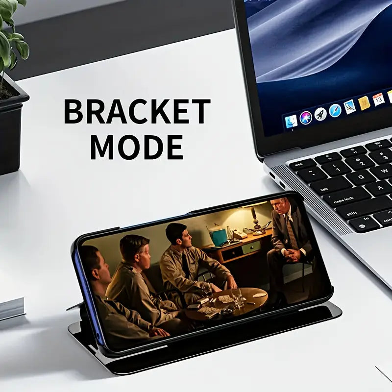 Luxury High Quality Mirror Flip Phone Case for iPhones