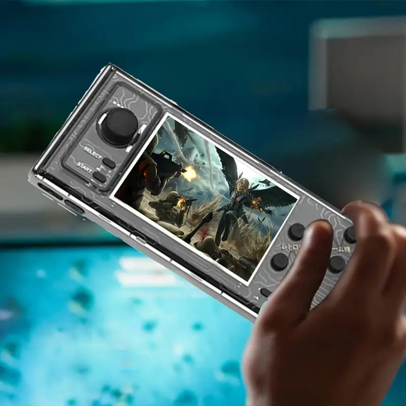 2-in-1 Handheld Game Console with Magnetic Power Bank