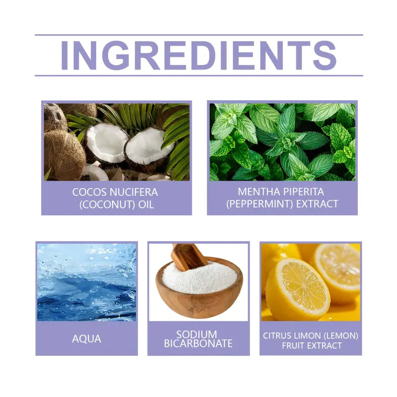 3pcs Probiotic Toothpaste - Deep Cleaning &, Natural Oral Care with Pump Dispenser, for Healthy Gums, Fresh Breath, and Stain Removal