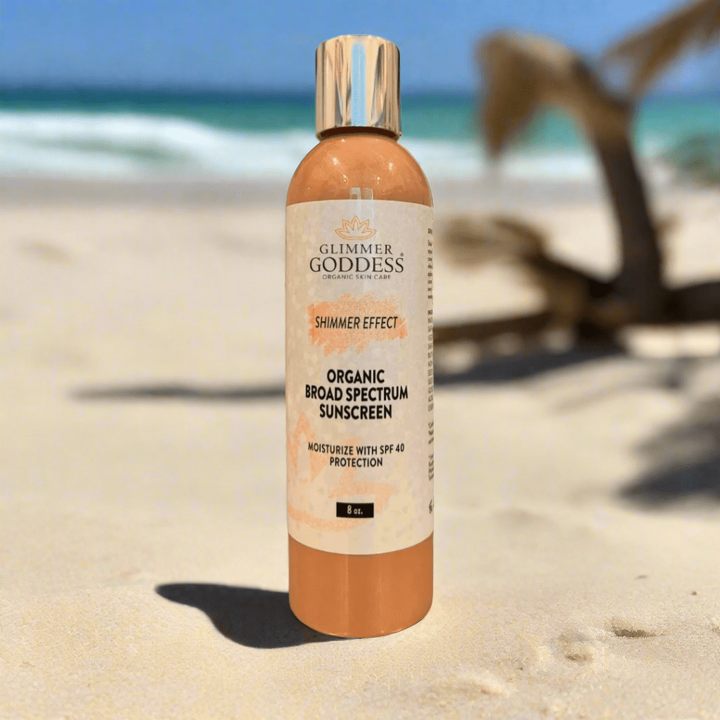 Goddess Glow Shimmer Suntan Lotion SPF 40 – Reef-Safe Radiance