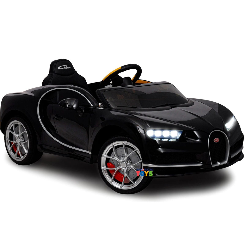Licensed Bugatti R/C Car with Music, Leather Seat, and Multiple Color Options