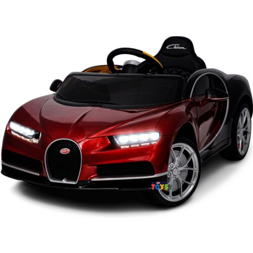 Licensed Bugatti R/C Car with Music, Leather Seat, and Multiple Color Options