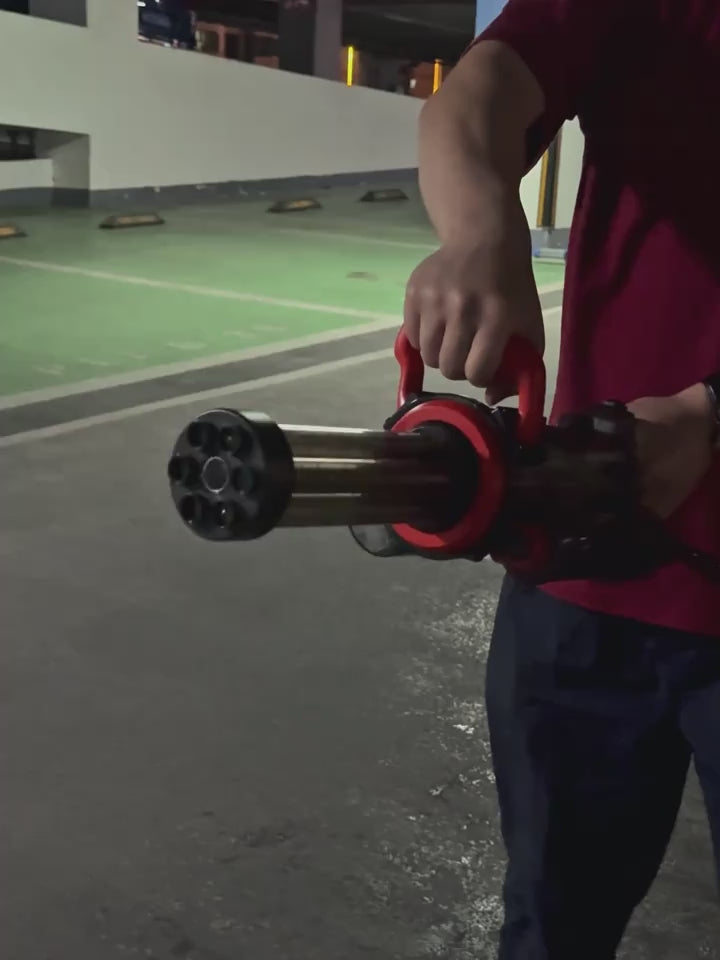 Gatling Electric Water Gun For Adults Kids Ages 8+, Most Powerful Automatic Squirt Gun, High Powered 28-32 FT Long Range Auto Water Blaster