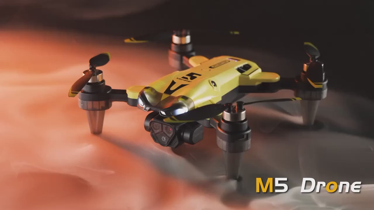 New M5 Quadcopter with Triple Cameras, Optical Flow Positioning