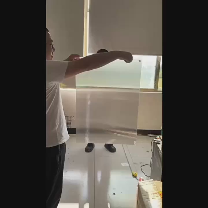 Magic Invisible Lens Plate - Transparent Illusion Mirror for Street Magic, Camping Parties & Outdoor Performances