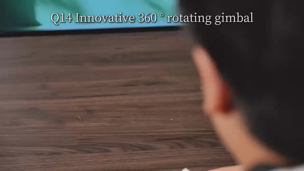 AI 360° Rotation Anti-Shake Portable Device for Live Streaming & Travel Vlog