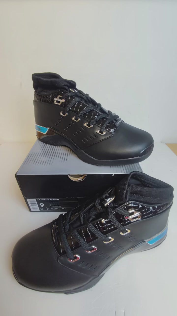 Jordan 17 OG Low Black Chrome