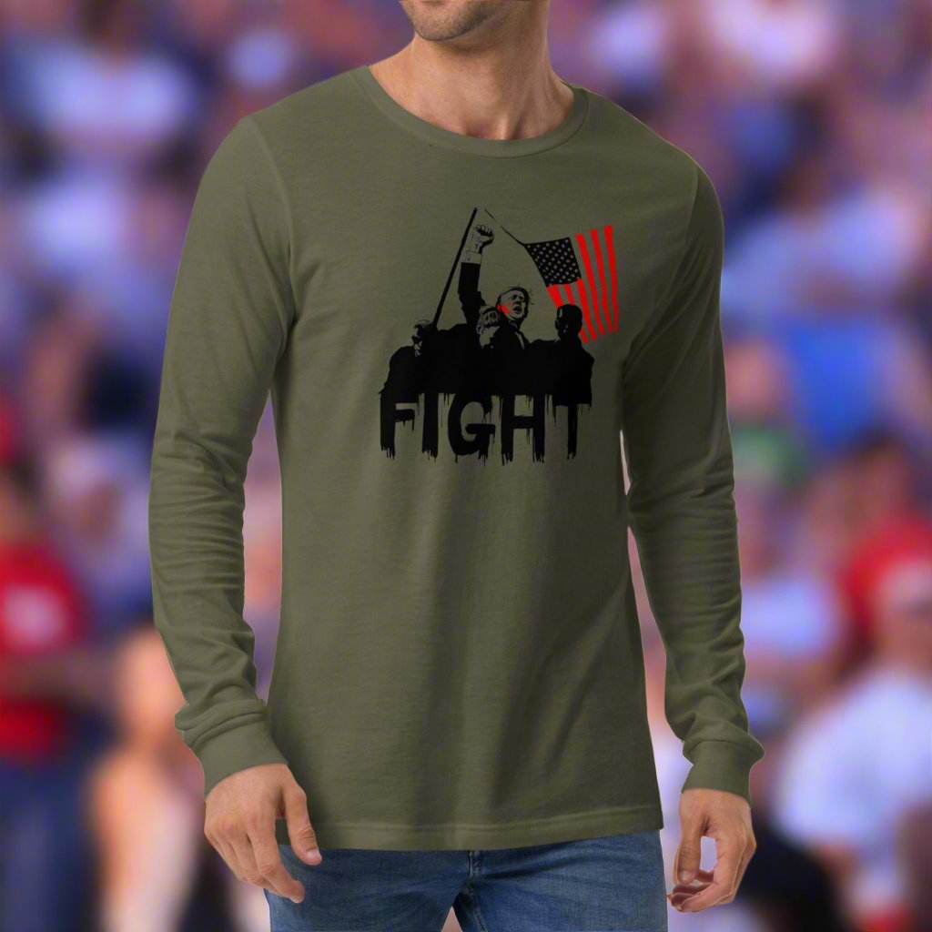 "FIGHT" Long Sleeve Shirt